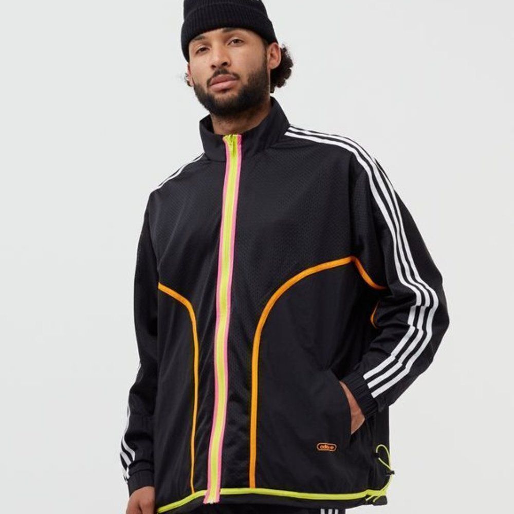 ADIDAS Reverse Track Jacket Retro Neon